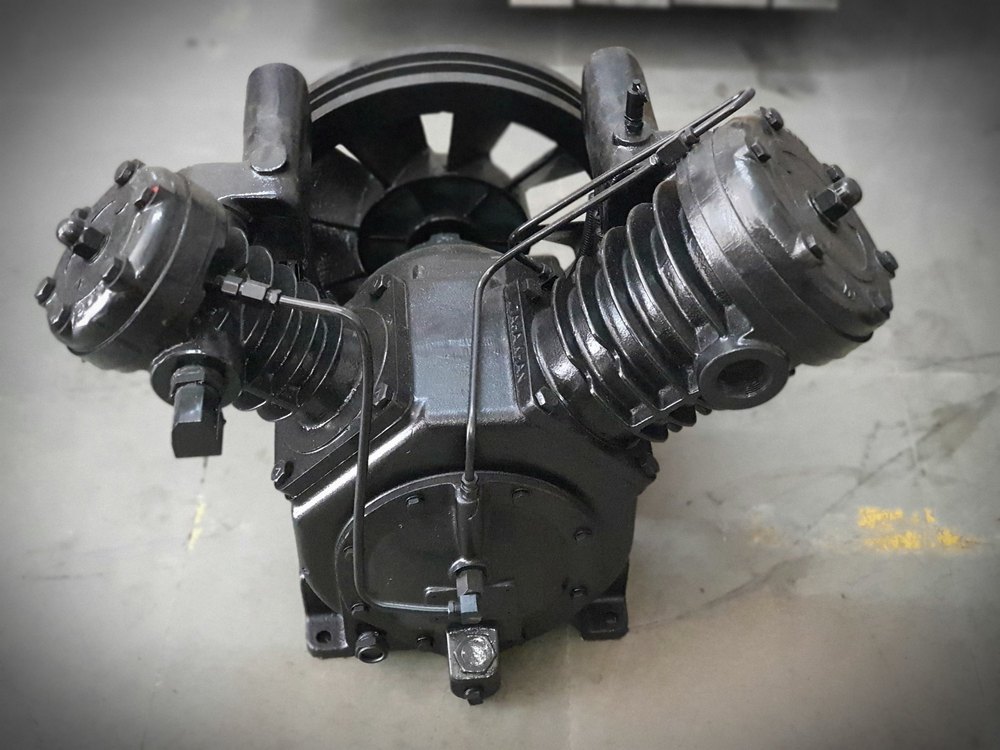10 HP Reciprocating Air Compressor Block, Maximum Flow Rate: 10-1000 cfm