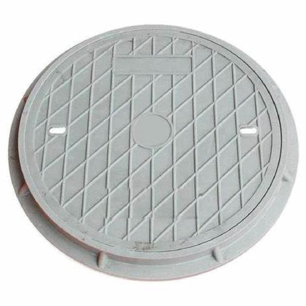 Round FRP Manhole Cover, Capacity: From 2 Mt, To Upto 70 Mt, Size: 600*600, 850*850 mm