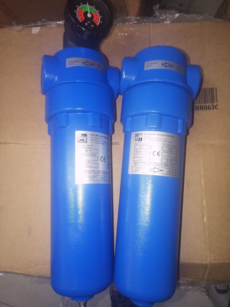 Mild Steel Compressed Air Line Filters, 16 Bar