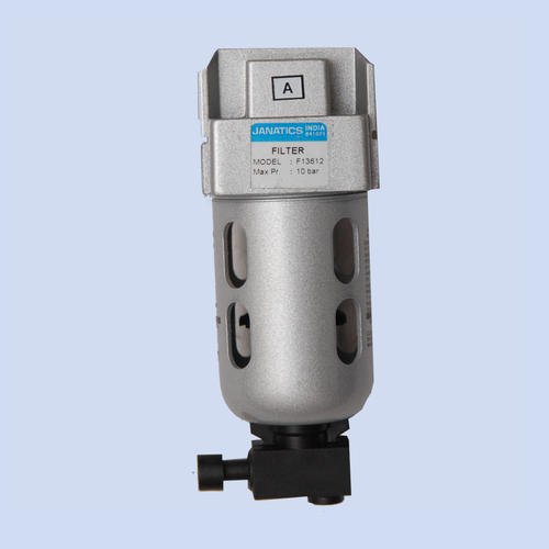 Manual Aluminum PNEUMATIC AIR FILTER, Model: F13634, Size: 1/4