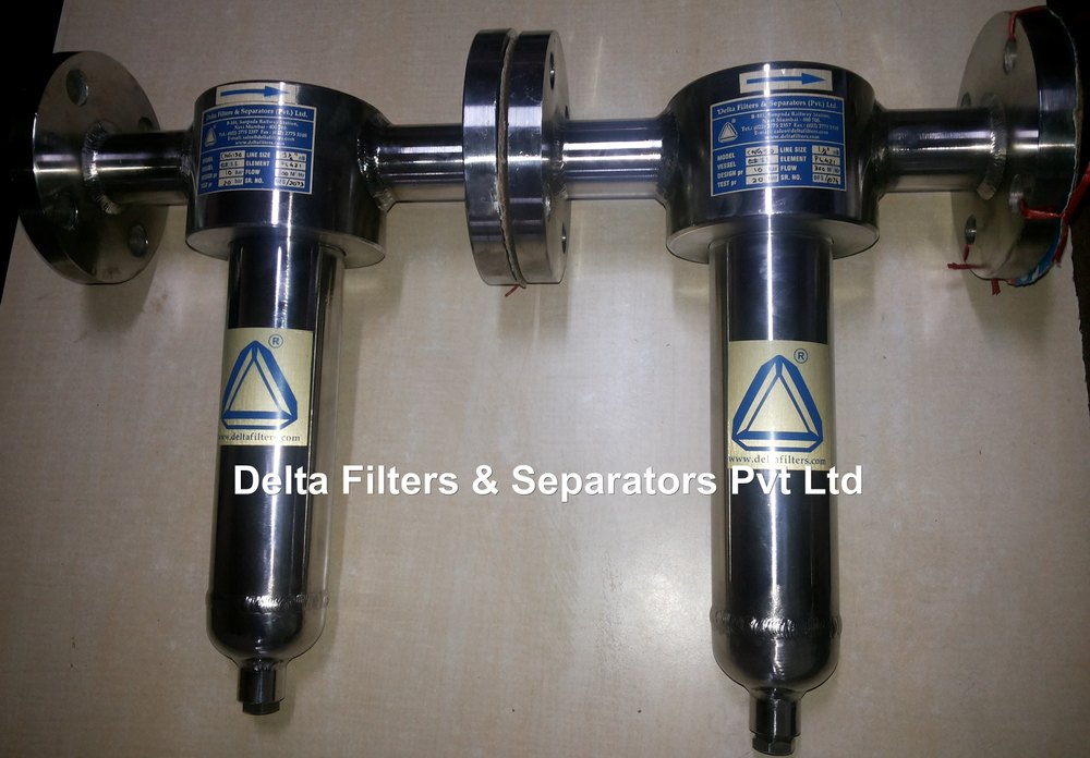 Borosilicate Micro Glass Fibre Flanged CNG Filters, For Fuel Filtration