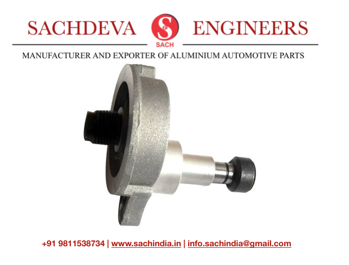 Grey Oil Filter Flange, For Lombardini Engine