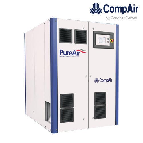 20HP and above Oil Free Screw Air Compressor, Discharge Pressure: 10Bar, Maximum Flow Rate (CFM): 50cfm And Above