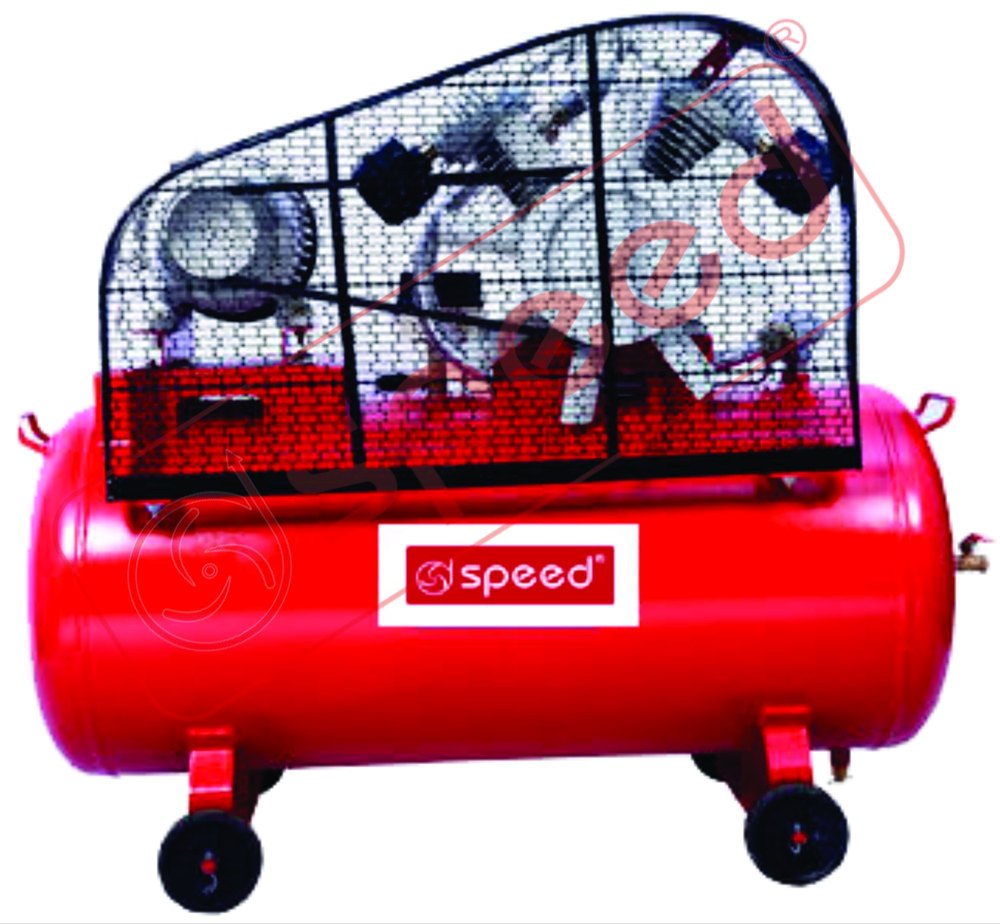 Speed 20 HP Positive Displacement Compressor, Maximum Flow Rate: 51 - 120 cfm