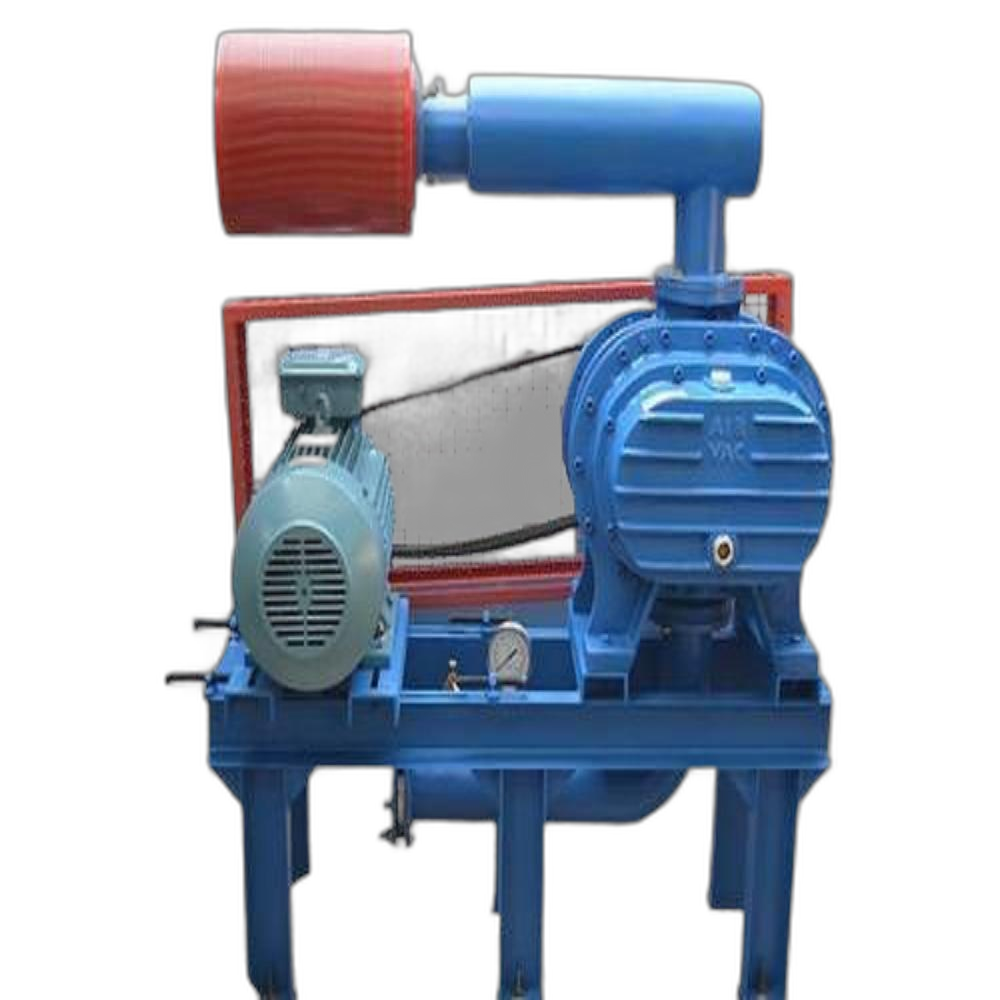 5 HP Twin Lobe Rotary Screw Compressor, Maximum Flow Rate: 120 Cfm, Discharge Pressure: Low Pressure