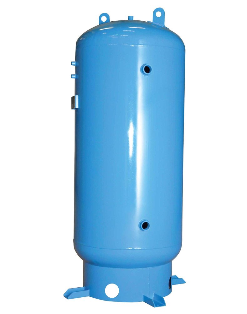 Mild Steel Blue Air Receiver Vessel
