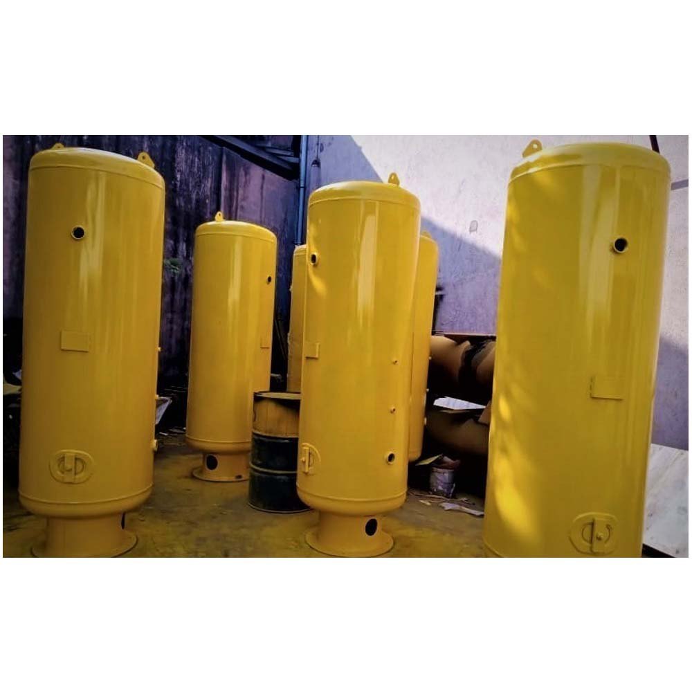 Mild Steel Air Receiver Tank, Volume/Capacity: 500 L