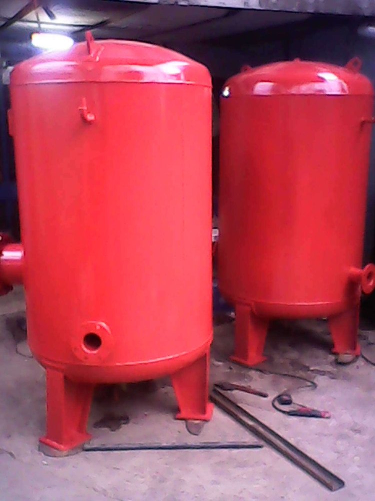 Black SS Air Receiver Tank