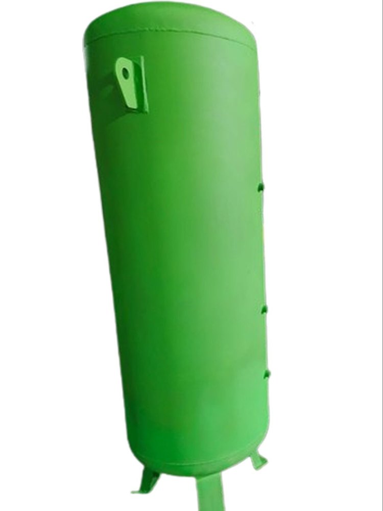 Vertical Mild Steel High Pressure Air Receiver Tank, For Industrial, Capacity: 500L