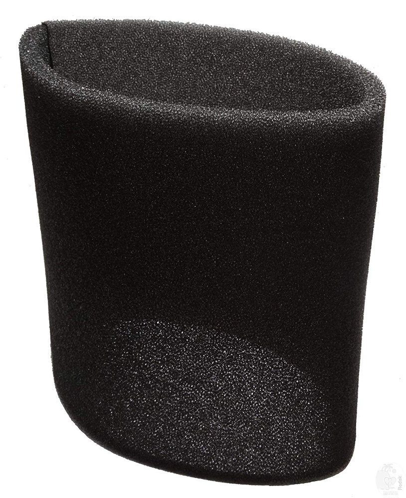 RODAK Foam Filter for Wet and Dry Vacuum Cleaners (Black)