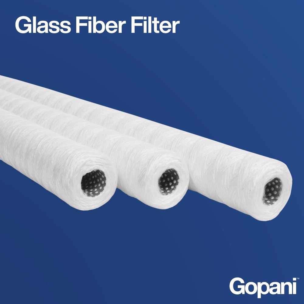 Gopani White Glass Fiber Filter, For Industrial