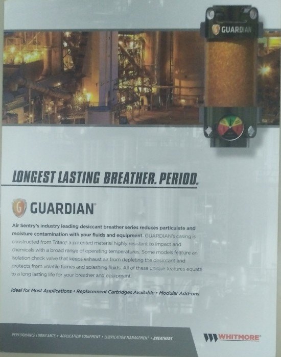 Whitmore Guardian Brown Breather Filter, For Industrial