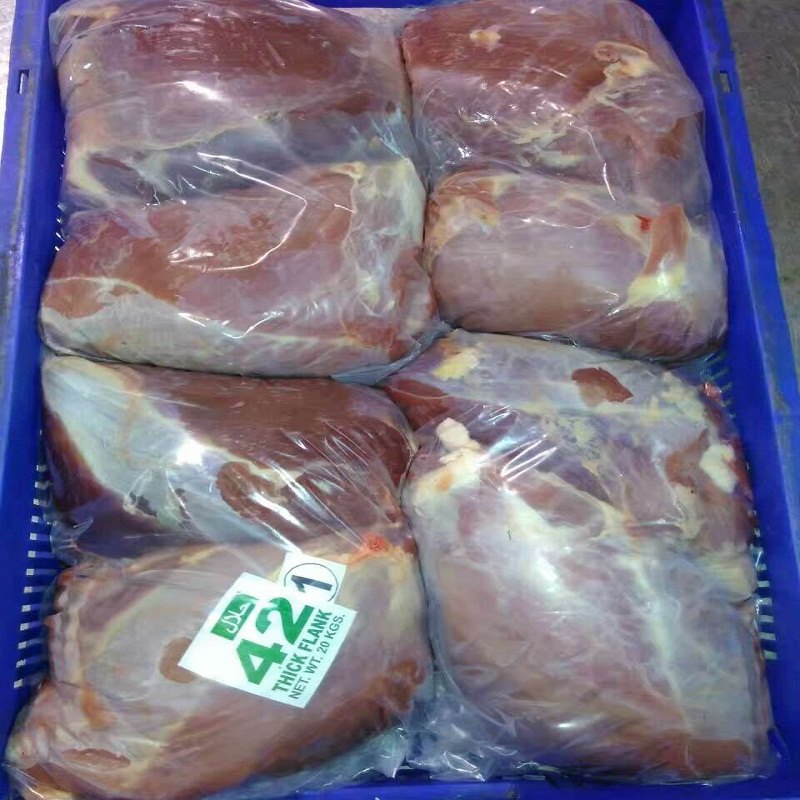 20 kg Halal Frozen Buffalo Meat Thick Flank, Packaging: Corrugated Box