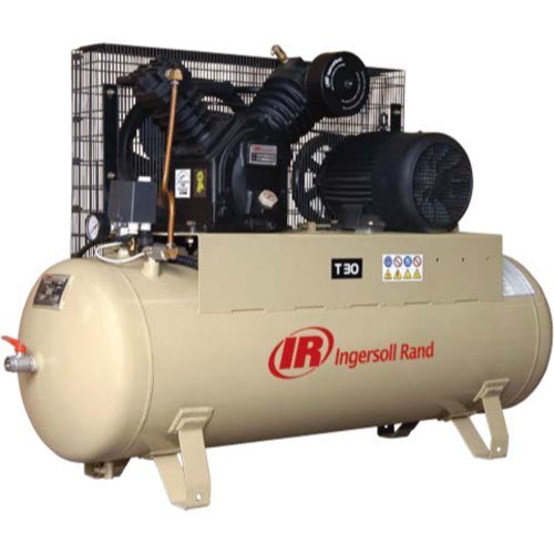 10 HP Ingersoll Rand T30 Double Stage Air Compressor