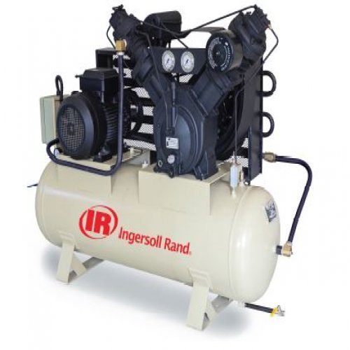 IR 7.5 HP Oil-Free Compressor, Maximum Flow Rate (CFM): 25, Model Name/Number: 7T2NLD