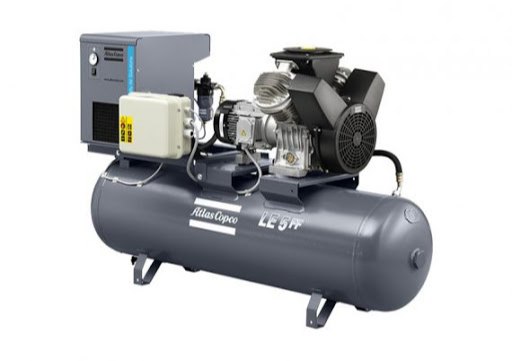 Atlas Copco 5.5HP High Pressure Air Compressor, 10 Bar, Model Name/Number: Le5 Ff