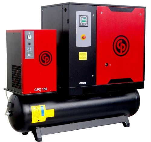 Chicago Pneumatic 15-40 HP Flexible Drive Rotary Screw Compressors, Discharge Pressure: Max 13bar, Model Name/Number: Cpb