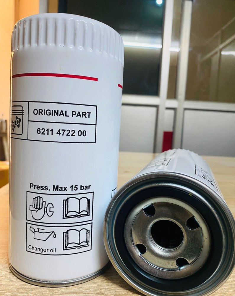 Stainless Steel Chicago Pnuematic Air Compressor Oil Filter, Air Compressor Model: Cpa 15