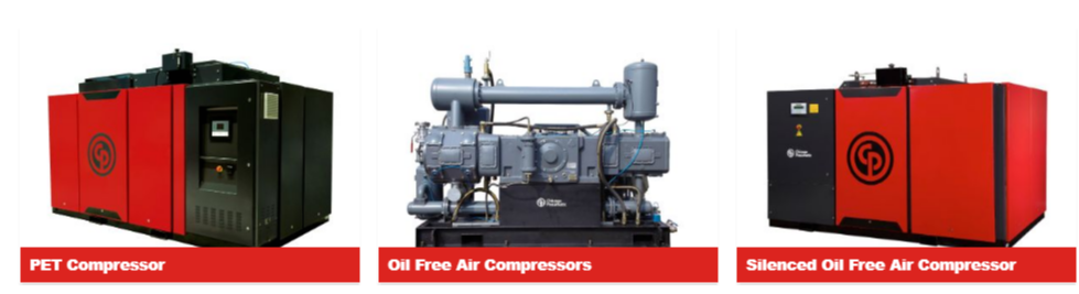 Chicago Pneumatic Oil Free Compressor