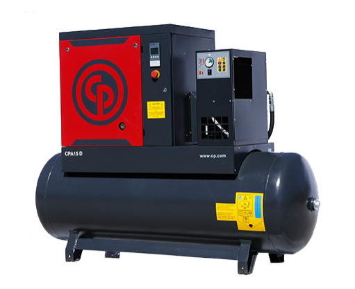 15 HP Chicago Pneumatic Air Compressor