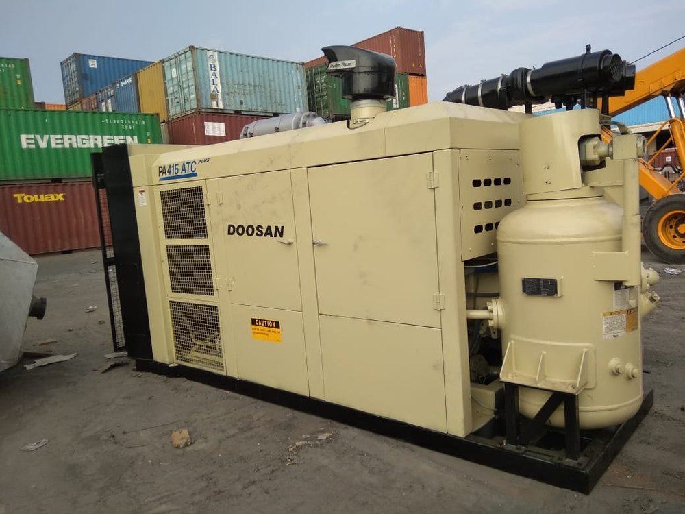 DOOSAN Rotary screw 415 ATC PLUS AIR COMPRESSOR, For Drilling, Packaging Type: LOOSE