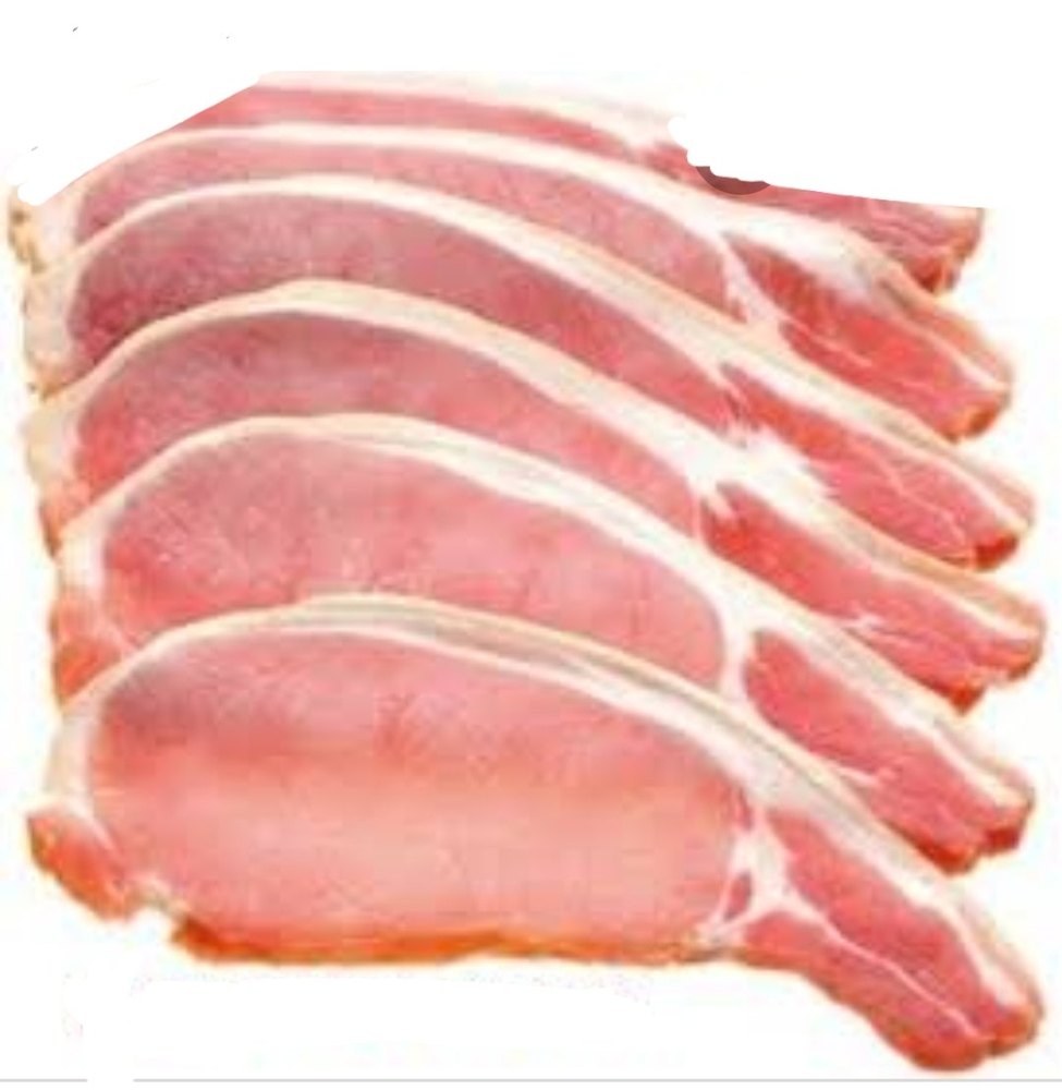 Pork Smoked Back Bacon, For Household, Non Veg