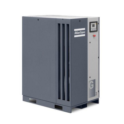 5 HP 0-20 cfm Atlas Copco Air Compressor, Discharge Pressure: 8-10 Bar