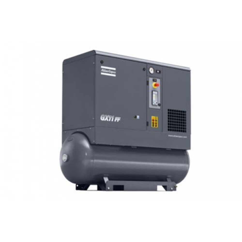 15 HP AC Single Phase Industrial Oil Injected Air Compressors, Model: GX11 FF