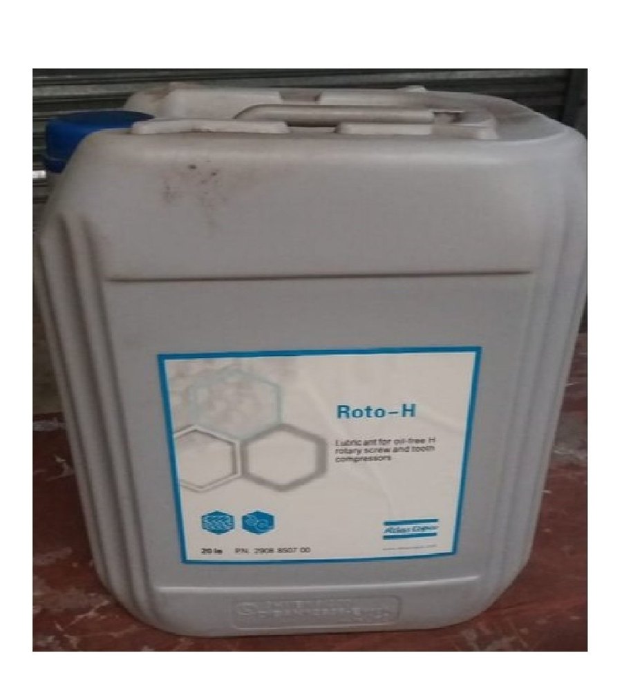 Atlas Copco Roto H Plus Oil, For Industrial, Packaging Type: Plastic Can