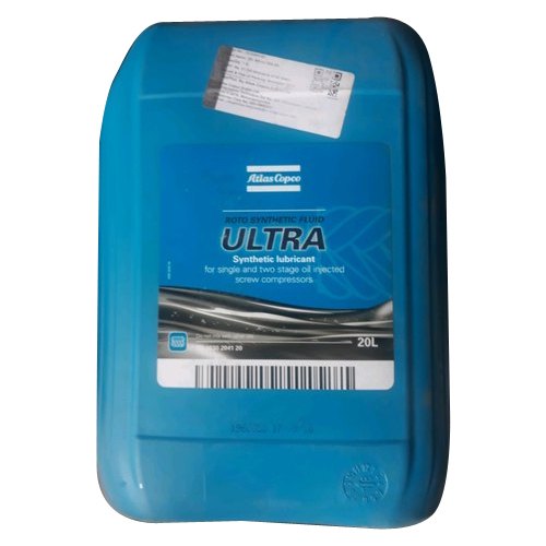 Atlas Copco Ultra Synthetic Lubricant Oil, Pack Sizes Lt/kg: 20 Lt , Packaging Type: Plastic Can