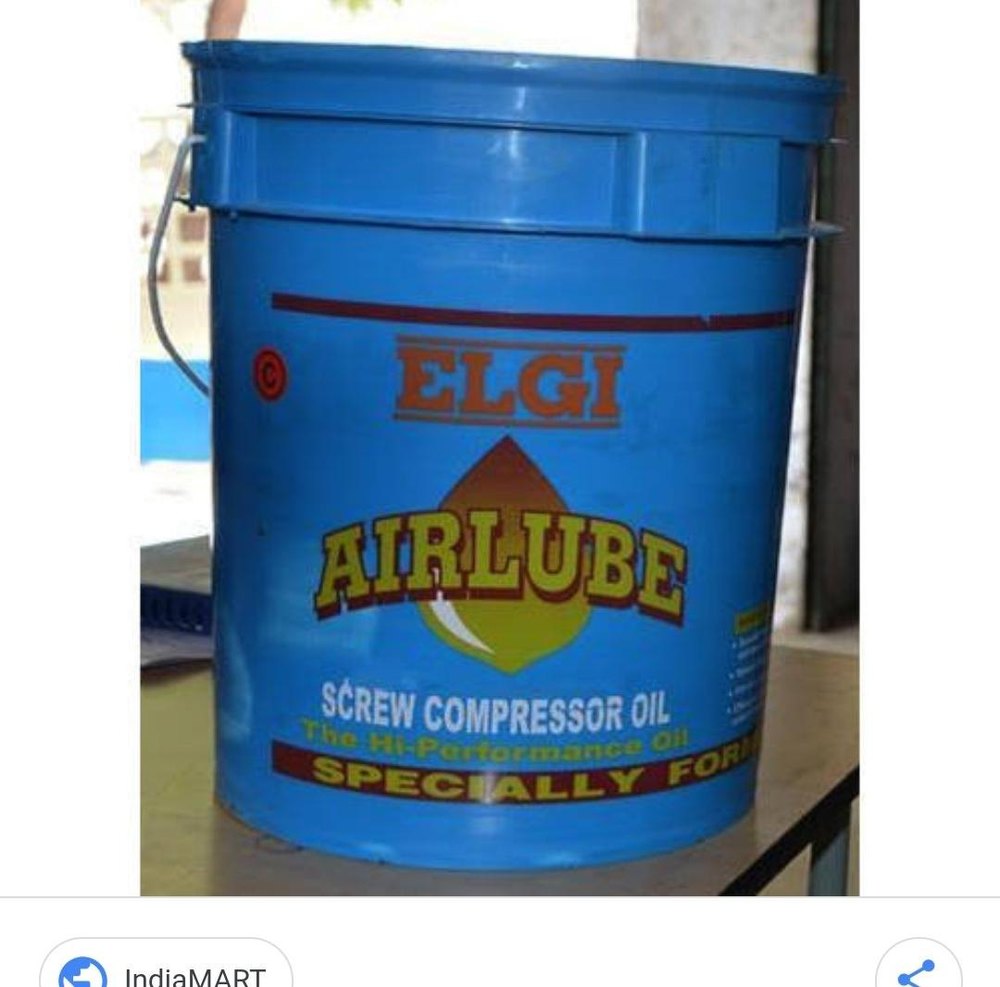 Reciprocating Air Lube Xd ELGi Screw Compressor Oil, Packaging Type: Drum