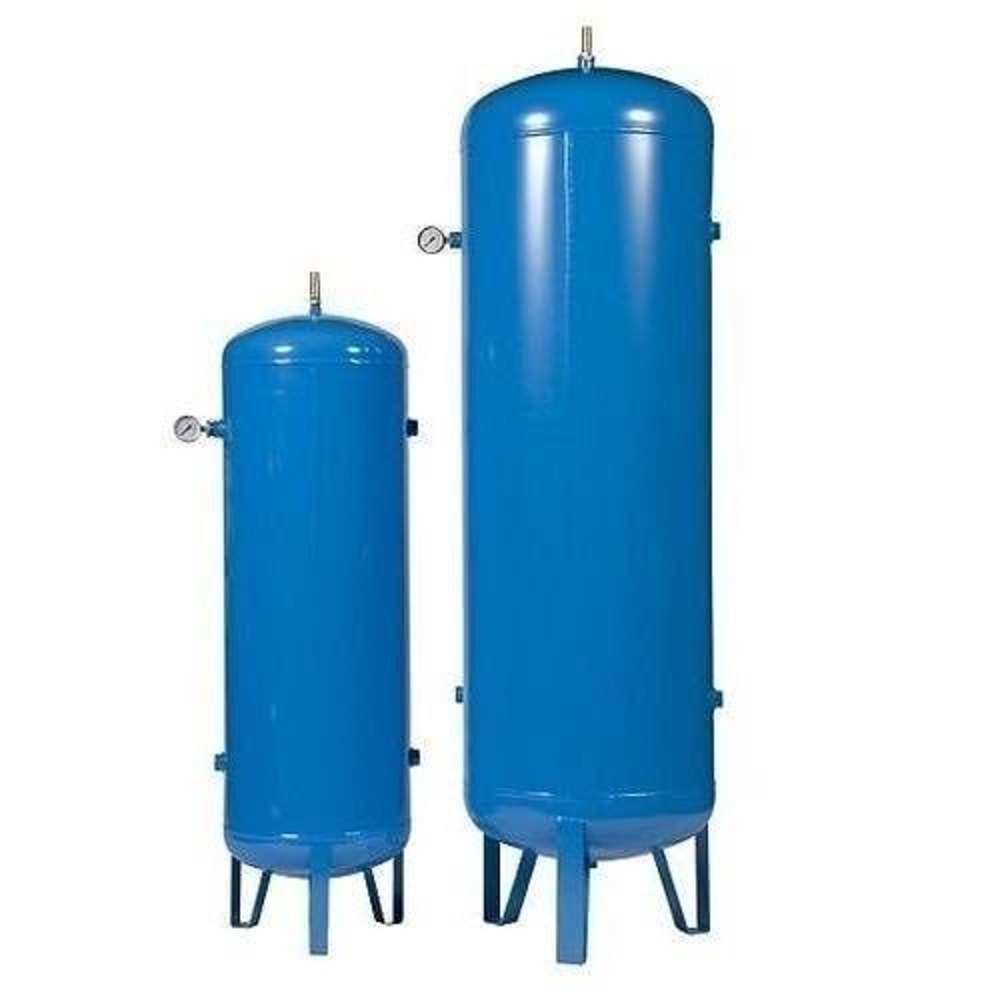 Vertical SS Air Receiver Tank, Storage Capacity: 1000L