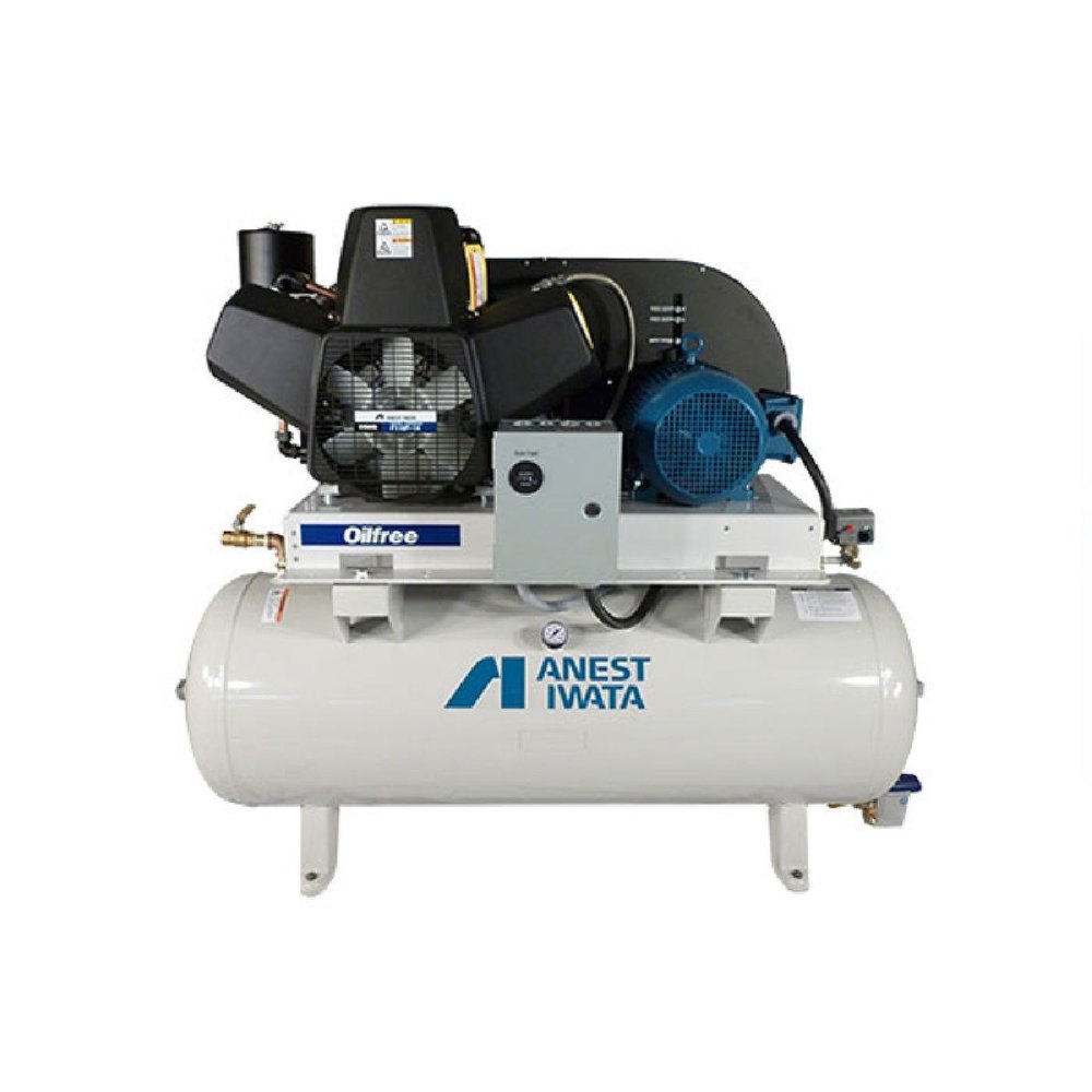 2HP Anest Iwata Reciprocating Air Compressor, Maximum Flow Rate (CFM): 5.3 Cfm, Model Name/Number: SLT-2S