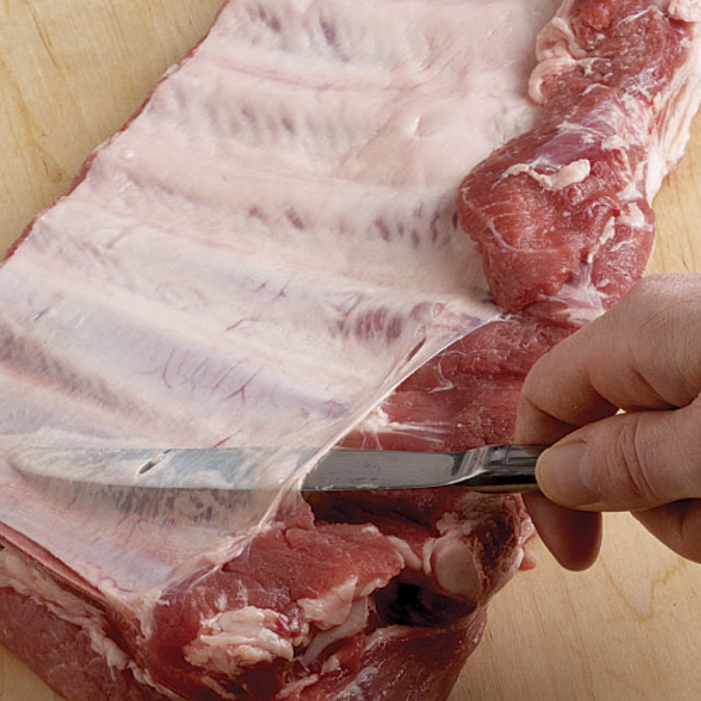 Frozen Pork Ribs With Skin, Non Veg, 1-2 kg Approx