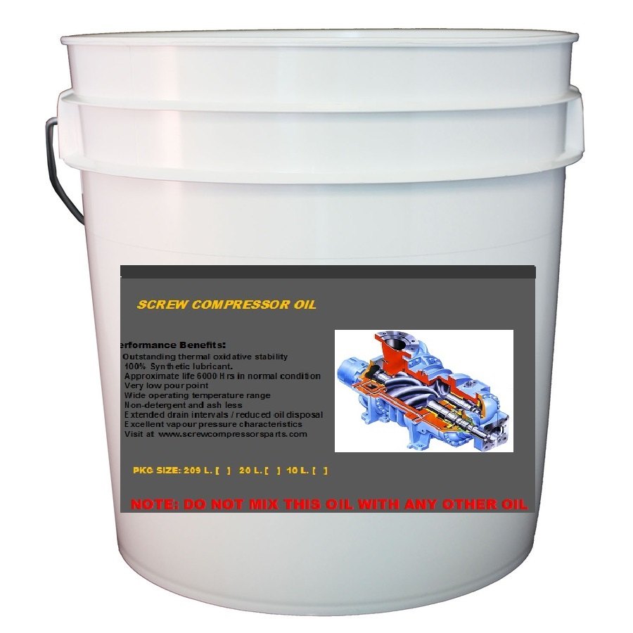 Kaeser Screw Compressor Oil, Packaging Type: Bucket