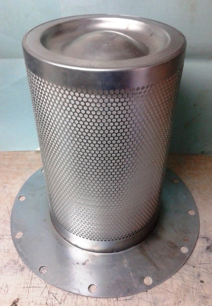 Flange Type Mild Steel Screw Compressor Air Oil Separator, Model Name/Number: Kirloskar Airoilseprator