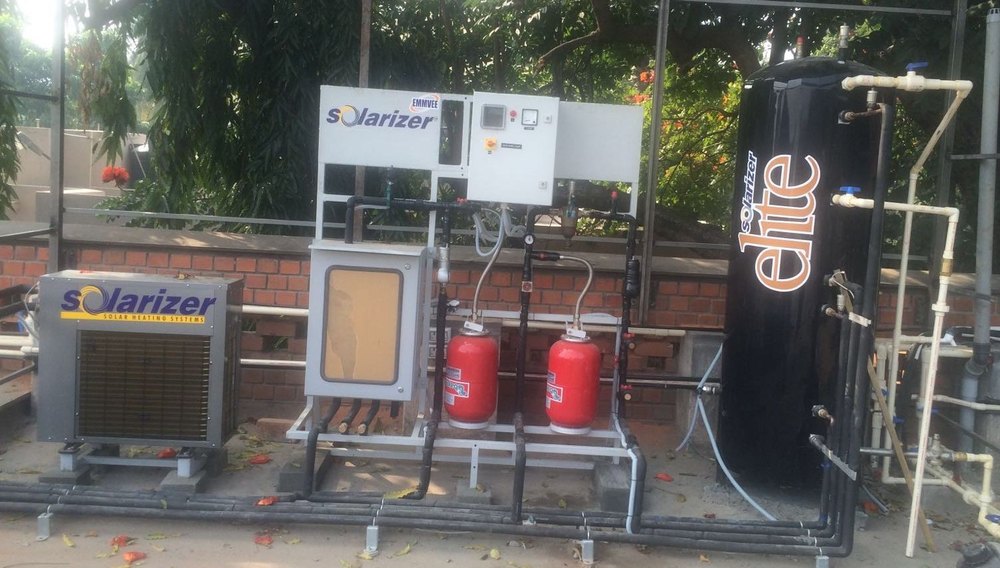 for V-Guard Hybrid Solar Water Heater, Capacity: 500 LPD