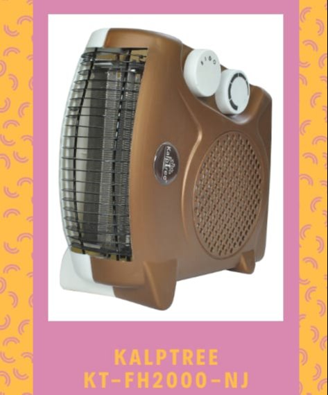 Square Plastic Room Heater-kalptree