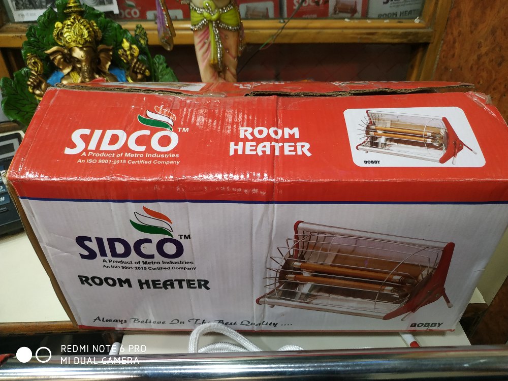 1000 Watt / 2000 Watt Stainless Steel ROOM HEATER, Model Name/Number: 1 R / 2 R