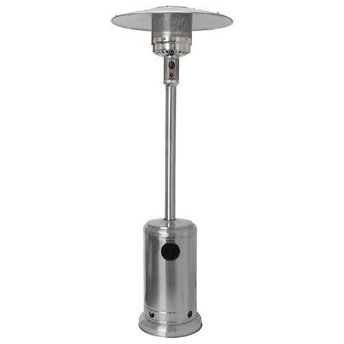 Stainless Steel Outdoor Gas Patio Heater, Size: 7ft