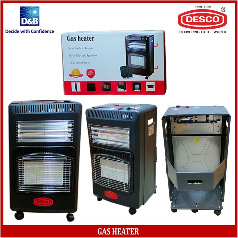 DESCO 1200 W Gas Heater, Model Name/Number: Gpgh 101