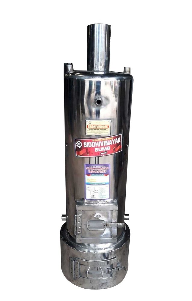 Stainless Steel Wood Fired Hot Water Boiler