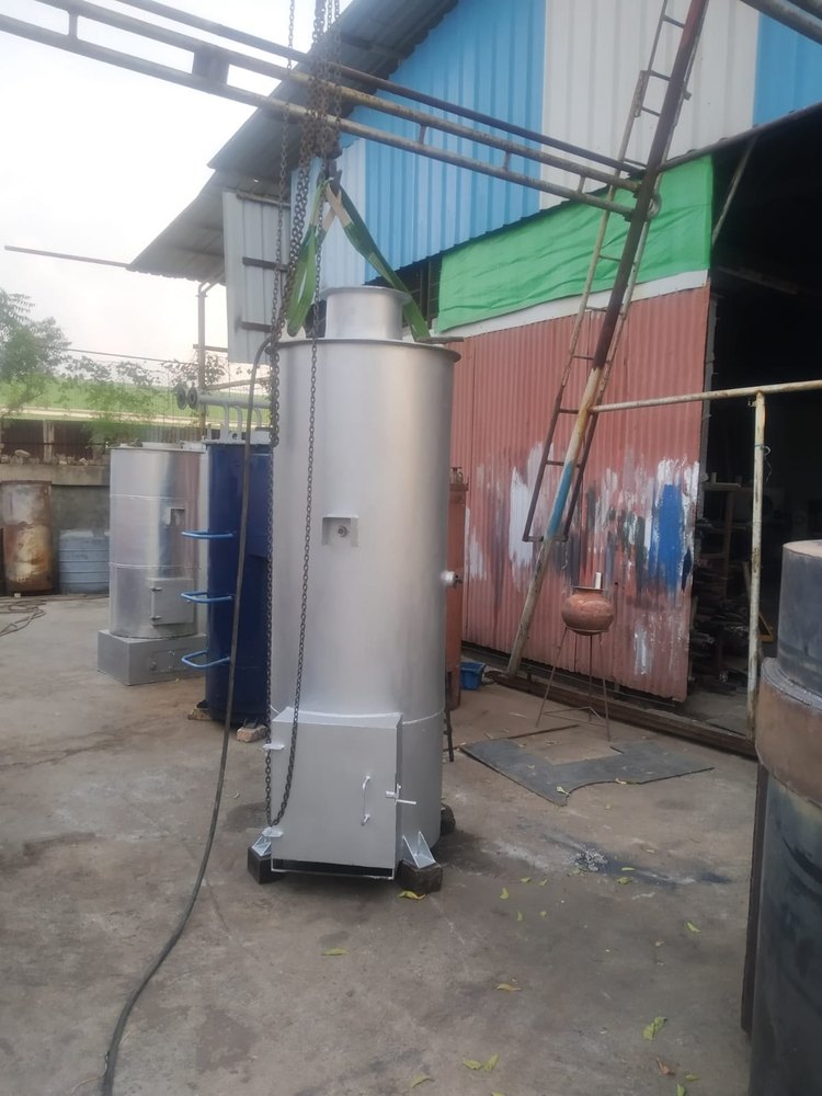 Wood Fire Water Heater, Capacity: 250 Litre Per Hour