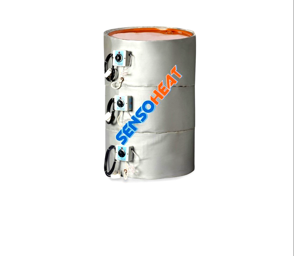 Sensoheat Fiberglass Drum Heaters Flexible, 1000 W To 9000w