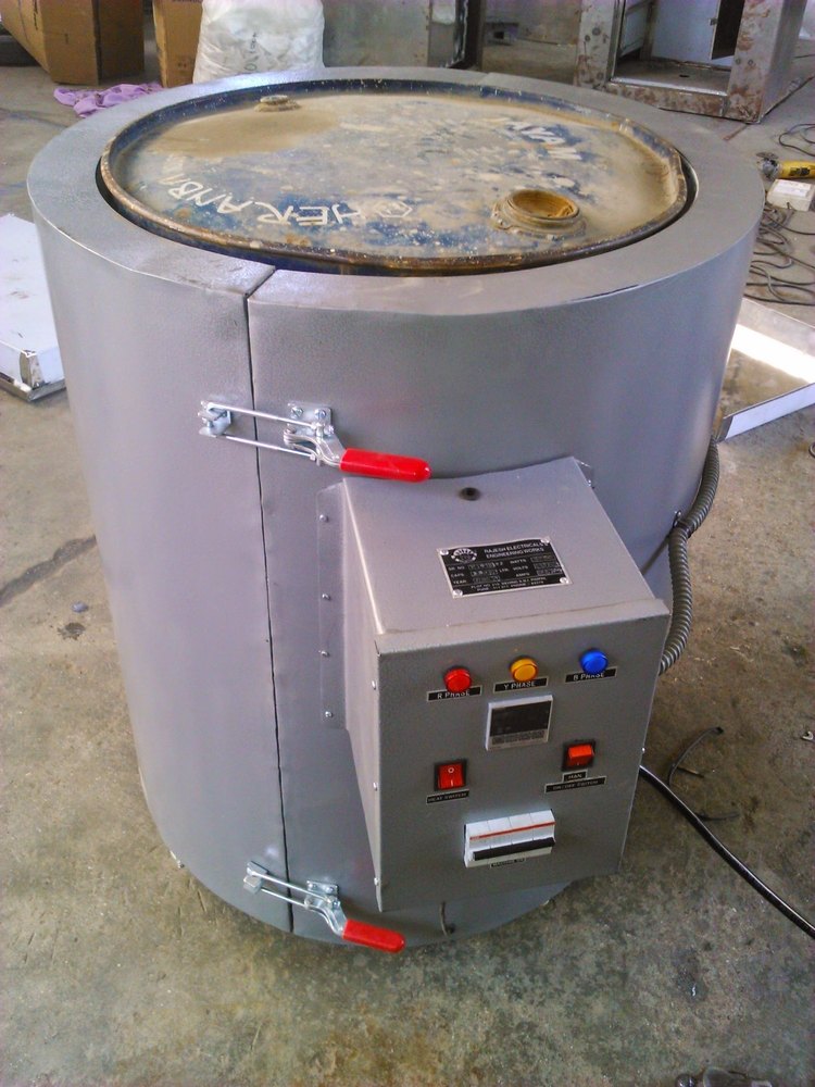 Fiberglass Drum Heater, 230/415 Vac, 12 Kw