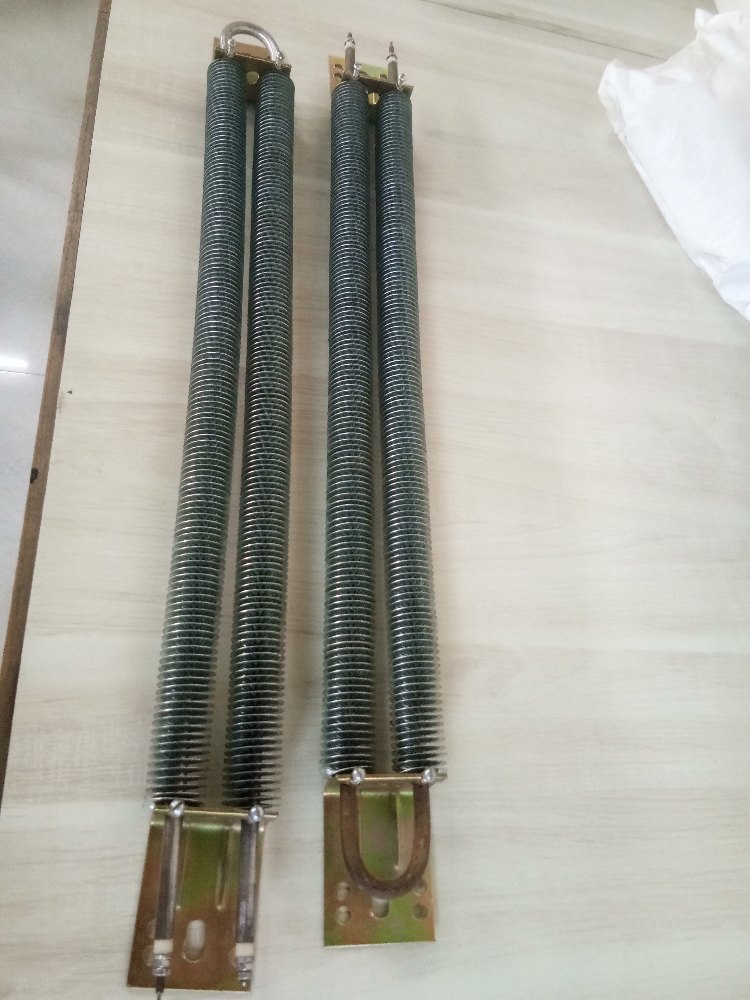 Rectangular Finned Strip Heaters, Electric, 230 V