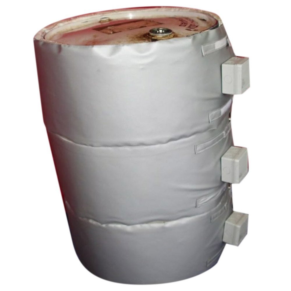 Silicon Rubber Drum Heater, Size: 5 Feet, 240 V