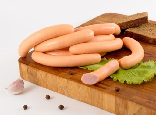 Chicken Frankfurters (Hot Dogs Sausages)