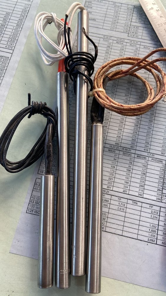 Cartridge Heater, Upto 1200 Degree, 110/230/415