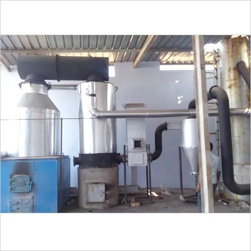 Galvanized Iron 10 Lakh Kcal Four Pass Wood Fired Thermic Fluid Heater